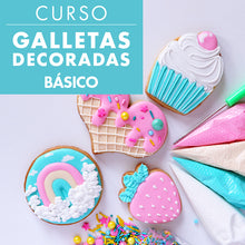 Cargar imagen en el visor de la galería, CURSO GALLETAS DECORADAS BÁSICO ONLINE
